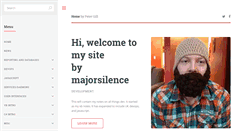Desktop Screenshot of majorsilence.com